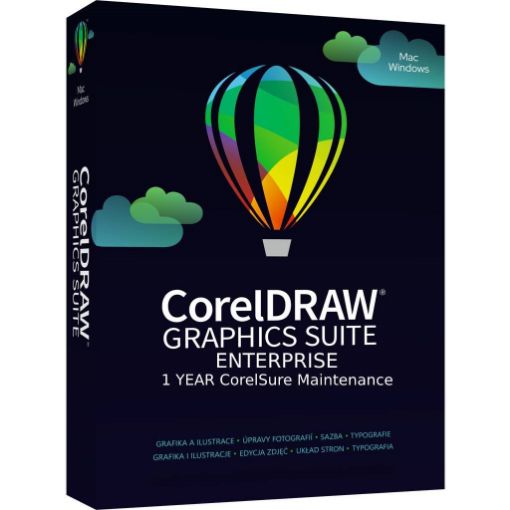 Obrázek CorelDRAW Graphics Suite Perpetual Education 1Y CorelSure Maintenance (1-4) (Windows/MAC)