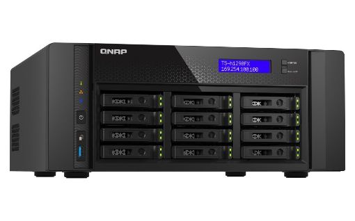 Obrázek QNAP TS-h1290FX-7232P-64G (8C/EPYC7232P/7252/3,2GHz/64GBRAM/12xU.2/2x2,5GbE/2xSFP28/3xUSB3.2/4xPCIe)