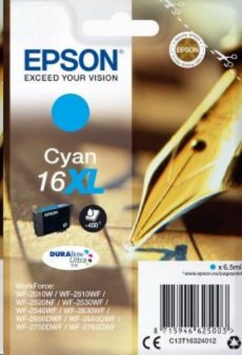 Obrázek EPSON ink bar Singlepack "Pero" Cyan 16XL DURABrite Ultra Ink