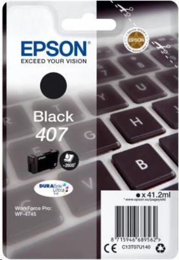 Obrázek EPSON Ink bar WF-4745 Series Ink Cartridge "Klávesnice" L Black 2600 str. (41,2 ml)