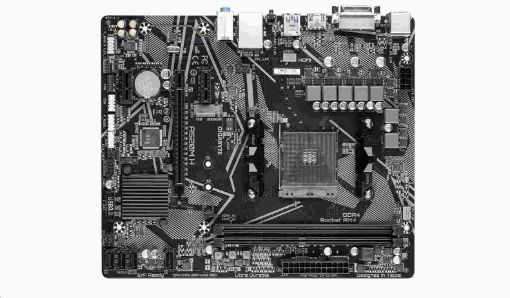 Obrázek GIGABYTE MB Sc AM4 A520M H, AMD A520, 2xDDR4, 1xHDMI, 1xDVI, mATX