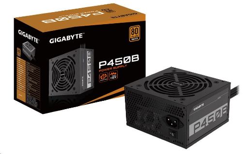 Obrázek GIGABYTE zdroj P450B, 450W, 80plus bronze, 12 cm fan