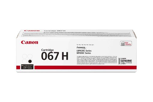 Obrázek Canon TONER 067H černá pro i-SENSYS LBP631Cw, LBP633Cdw, MF651Cw, MF655Cdw, MF657Cdw (3130 str.)