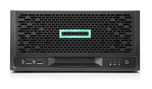 Obrázek HPE PL MicroServer g10 Plus v2 Xeon E-2314 (2.8/4C/8M/3200) 16G VROC 4LFF NHP 4x1Gb NBD111 Ultra Micro Tower