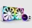 Obrázek NZXT vodní chladič Kraken X63 RGB / 2x 140mm fan / LGA 2066/2011(-3)/1366/1156/1155/1151/1150/AM4/ bílá