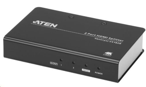 Obrázek ATEN 2 port HDMI 2.0 splitter 1-2 True 4K@60Hz