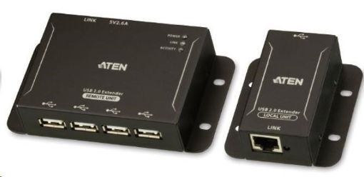 Obrázek ATEN 4-port USB 2.0 extender po Cat5/Cat5e/Cat6 do 50m