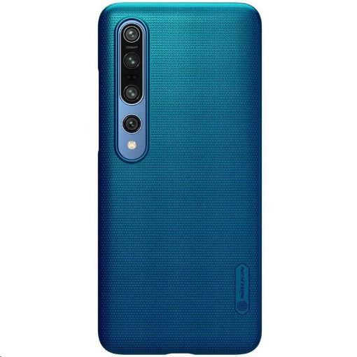 Obrázek Nillkin Super Frosted Shield pro Xiaomi Mi 10 / Xiaomi Mi 10 Pro Peacock Blue