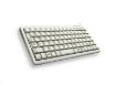 Obrázek CHERRY klávesnice G84-4100 COMPACT KEYBOARD, lehká, USB, EU, bílá