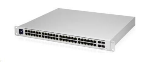 Obrázek UBNT UniFi Switch USW-Pro-48-POE Gen2[48xGigabit, 600W PoE+ 802.3at/af/bt, 4xSFP+, 176Gbps]