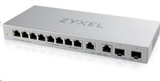 Obrázek Zyxel XGS1010-12 12-port Gigabit Switch, 8x gigabit RJ45, 2x 2,5GbE RJ45, 2x SFP+