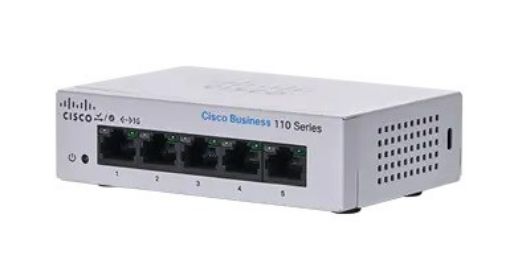 Obrázek Cisco switch CBS110-5T-D (5xGbE, fanless)