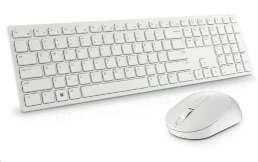 Obrázek DELL Pro Wireless Keyboard and Mouse - KM5221W - German (QWERTZ) - White