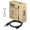 Obrázek Club3D Kabel USB 3.1 typ C Gen2 na USB typ B (M/M), 1m