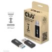 Obrázek Club3D adaptér USB 3.2 Gen1 Type A na USB 3.2 Gen1 Type C (M/F), černá