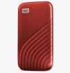 Obrázek SanDisk WD My Passport SSD externí 2TB , USB-C 3.2 ,1050/1000MB/s R/W PC & Mac ,Red