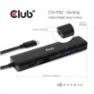 Obrázek Club3D hub USB-C 3.2 Gen1 7in1 Hub HDMI 4K60Hz, 2x SD card, 2x USB-A, USB-C PD - nabíjení 100W, RJ45