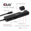 Obrázek Club3D hub USB-C 3.2 Gen1 7in1 Hub HDMI 4K60Hz, 2x SD card, 2x USB-A, USB-C PD - nabíjení 100W, RJ45