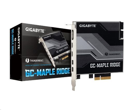 Obrázek GIGABYTE GC-MAPLE RIDGE, Intel® Thunderbolt™ 4 Certified add-in card, USB Type-C, DisplayPort