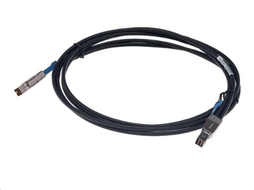 Obrázek HPE External 2.0m (6ft) Mini-SAS HD 4x to Mini-SAS HD 4x Cable (to connect e208/216i to MSA206x)