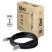 Obrázek Club3D Kabel certifikovaný DisplayPort 1.4, HBR3, 8K60Hz (M/M), stříbrné koncovky, 4m, 24 AWG