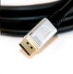 Obrázek Club3D Kabel certifikovaný DisplayPort 1.4, HBR3, 8K60Hz (M/M), stříbrné koncovky, 4m, 24 AWG