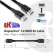 Obrázek Club3D Kabel certifikovaný DisplayPort 1.4, HBR3, 8K60Hz (M/M), 5m, 28 AWG