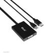 Obrázek Club3D Adaptér aktivní DisplayPort na Dual Link DVI-D, USB napájení, 60cm, HDCP ON