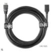 Obrázek Club3D Kabel prodlužovací Rychlý HDMI 4K60HZ (M/F), 5m, černá, 26 AWG