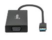 Obrázek MANHATTAN adaptér USB-A to HDMI/VGA multi-dock, černá, Retail Box