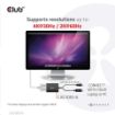 Obrázek Club3D Adaptér aktivní DisplayPort na Dual Link DVI-D, USB napájení, 60cm, HDCP off, pro Apple Cinema displeje