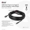 Obrázek Club3D Kabel USB-C na USB-A, Aktivní adaptér/kabel, 5 Gbps (M/F), 10m