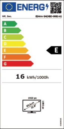 Obrázek HP LCD EliteDisplay E24mv G4 23,8" IPS, 1920x1080,16:9,5ms, 250nits,1000:1,VGA,DP,HDMI,4xUSB 3.2,webcam 5MP,repro)