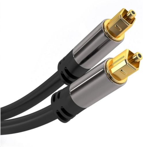 Obrázek PremiumCord Kabel Toslink M/M, 6mm, 3m, černá