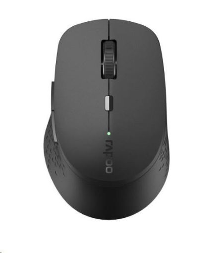 Obrázek RAPOO myš M300 Silent Wireless Optical Mouse, Multi-mode: 2.4 GHz, Bluetooth 3.0 & 4.0, Black