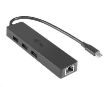 Obrázek i-tec USB-C 3.1 Slim 3-portový HUB + RJ-45