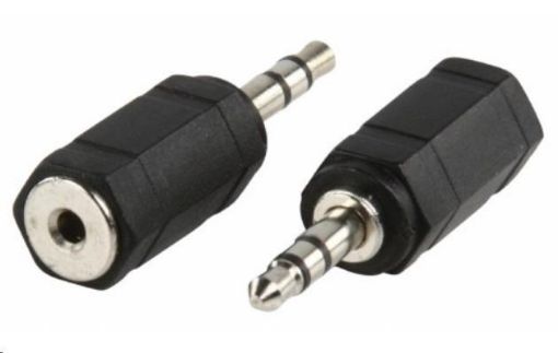 Obrázek PREMIUMCORD Redukce 3,5mm stereojack M - 2,5mm stereojack F