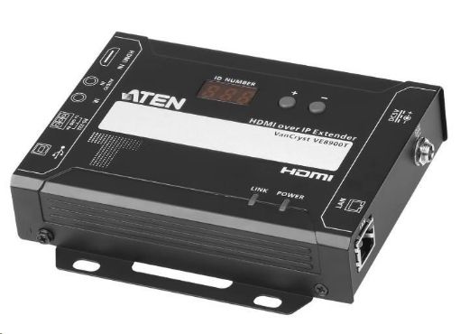 Obrázek ATEN HDMI Extender over IP do 100m, 4K@60Hz, RS-232, IR, audio - transmitter modul