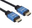 Obrázek PREMIUMCORD Kabel HDMI - Ultra HDTV, 1.5m (kovové, zlacené konektory)