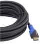 Obrázek PREMIUMCORD Kabel HDMI - Ultra HDTV, 0.5m (Color, zlacené konektory)