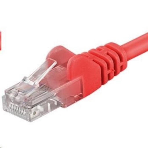 Obrázek PREMIUMCORD Patch kabel UTP RJ45-RJ45 CAT5e 7m červená