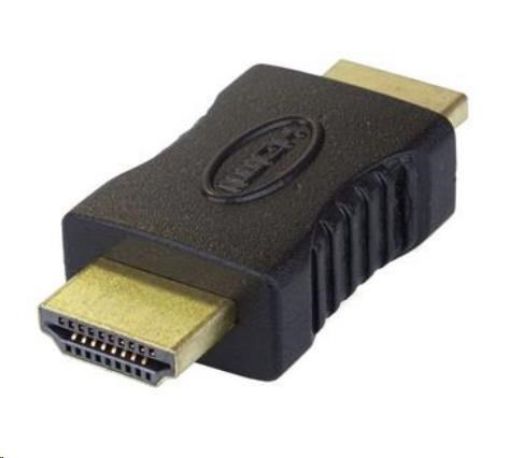 Obrázek PremiumCord Adapter HDMI A - HDMI A, Male/Male, pozlacená