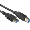 Obrázek PREMIUMCORD kabel USB 3.0, Super-speed 5Gbps A-B, 9pin, 3m