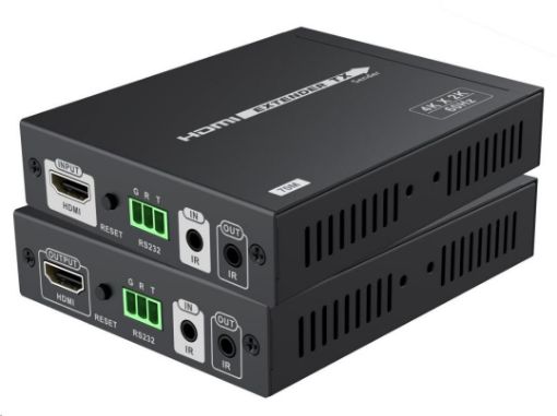 Obrázek PremiumCord HDMI HDbaseT2.0 extender Ultra HD 4kx2k@60Hz na 70m přes Cat5e/Cat6