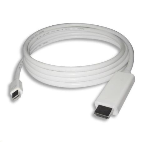 Obrázek PREMIUMCORD Kabel mini DisplayPort 1.2 na HDMI 2.0, pro rozlišení 4Kx2K@60Hz, 3m