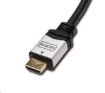 Obrázek PREMIUMCORD Kabel HDMI A - HDMI A M/M 1m zlacené a kovové HQ konektory