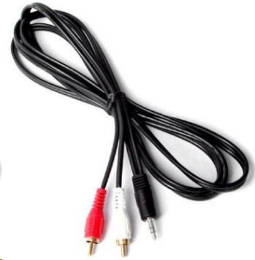 Obrázek PREMIUMCORD Kabel Jack 2.5mm stereo - 2x Cinch M 2m