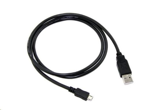 Obrázek C-TECH kabel USB 2.0 AM/Micro, 0,5m, černý