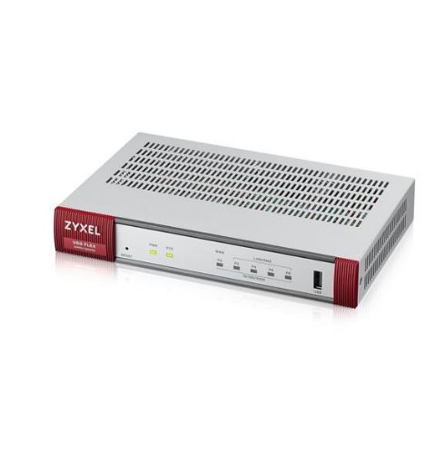 Obrázek Zyxel USGFLEX100 firewall with 1-year UTM bundle, 1x gigabit WAN, 4x gigabit LAN/DMZ, 1x USB