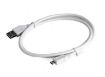 Obrázek GEMBIRD Kabel USB A Male/Micro B Male 2.0, 0,5m, White, High Quality